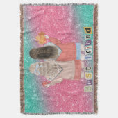 BEST FRIEND QUILT-like THROW BLANKET Decke (Vorderseite Vertikal)