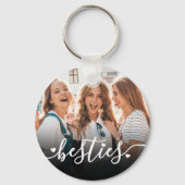 Best Friend Script-BESTE FREUNDIN-Foto Schlüsselanhänger (Vorderseite)