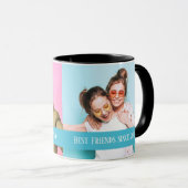 Best Friend Seit modernen zwei Bildern Template BE Tasse (VorderseiteRechts)