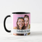 Best Friend Seit modernen zwei Bildern Template BE Tasse (Links)