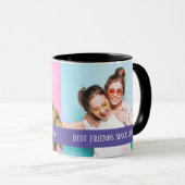 Best Friend Seit modernen zwei Bildern Template BE Tasse (VorderseiteRechts)