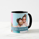 Best Friend Seit modernen zwei Bildern Template BE Tasse (VorderseiteRechts)
