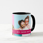 Best Friend Seit modernen zwei Bildern Template BE Tasse (VorderseiteRechts)