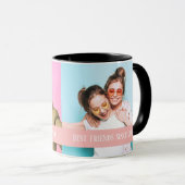 Best Friend Seit modernen zwei Bildern Template BE Tasse (VorderseiteRechts)