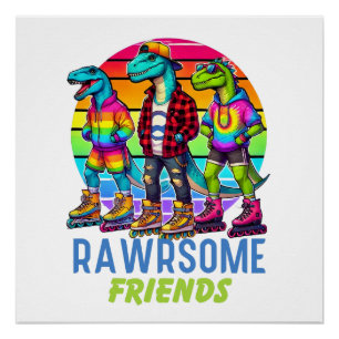 Best Friend Shirt Bestie Team Shirt Beste Freu Poster