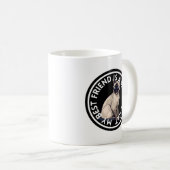 Best Friend Siamese Cat Kaffeetasse (VorderseiteRechts)