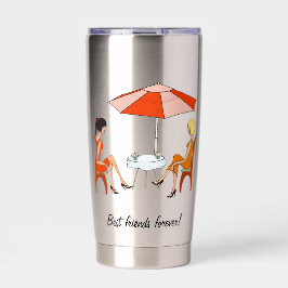 Best friend Water Flasche Thermobecher