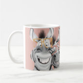 Best Friend Zebras Funny Kaffeetasse (Links)