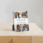 Best Friends 4 Multiple Foto & Custom Kalligraphie Fotoplatte<br><div class="desc">Die exklusive Collage-Plakette "Best Friends Foto" ist die ultimative Art, die Anleihen zu feiern, die am wichtigsten sind! Bei Shinluxe haben wir die Anpassung auf die nächste Stufe gebracht und einen einzigartigen Sake geschaffen, der sicher die Herzen Ihrer lieben Freunde Touch. 📸 einzigartige Features, die unsere Plaque unwiderstehlich machen: Maßgeschneidert...</div>
