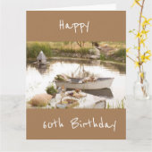 BEST FRIEND'S *60.* GEBURTSTAGSKARTE KARTE (Gelbe Blume)