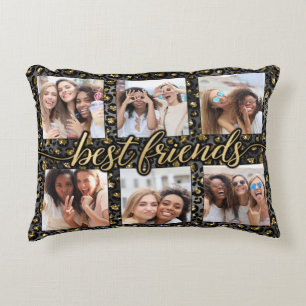 Best Friends 6 Foto Collage Pillow Dekokissen
