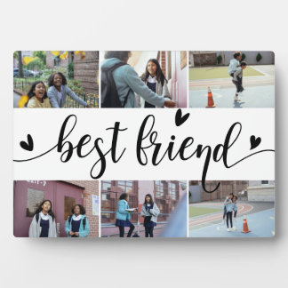 Best Friends 6 Foto Collage Plaque Fotoplatte