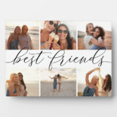 Best Friends 6 Foto Collage Plaque Fotoplatte (Vorderseite)
