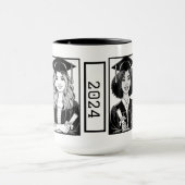 Best Friends Abschluss Zwei-Tone-Tasse Tasse (Zentrum)