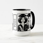 Best Friends Abschluss Zwei-Tone-Tasse Tasse (VorderseiteRechts)