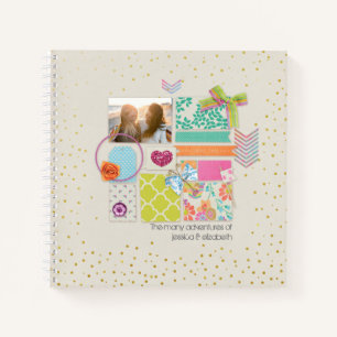Best Friends Adventures Scrapbook Keepake Journal Notizblock