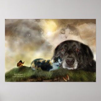 Best Friends Art Poster/Print Poster