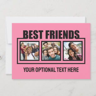 Best Friends benutzerdefinierte Fotos, Text & Farb