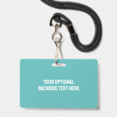 Best Friends benutzerdefinierte Fotos, Text & Farb Ausweis (Rückseite mit Lanyard)