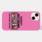 Best Friends benutzerdefinierte Fotos, Text & Farb Case-Mate iPhone Hülle (Rückseite (Horizontal))
