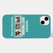 Best Friends benutzerdefinierte Fotos, Text & Farb Case-Mate iPhone Hülle (Rückseite (Horizontal))