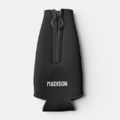 Best Friends benutzerdefinierte Fotos, Text & Farb Flaschenkühler (Rückseite)