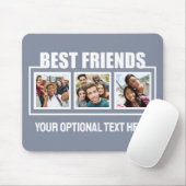 Best Friends benutzerdefinierte Fotos, Text & Farb Mousepad (Mit Mouse)