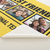 Best Friends benutzerdefinierte Fotos, Text & Farb Sherpadecke (3/4)