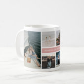 Best Friends Besties 6 Foto Collage Kaffeetasse (Vorderseite Links)