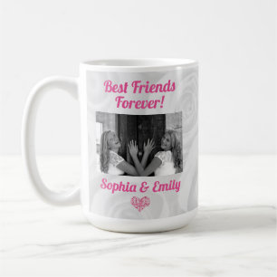 Best Friends Besties BESTE FREUNDIN Foto-Namen Nie Kaffeetasse