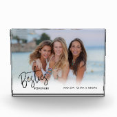 Best Friends Besties Forever Horizontal Foto (Vorderseite)