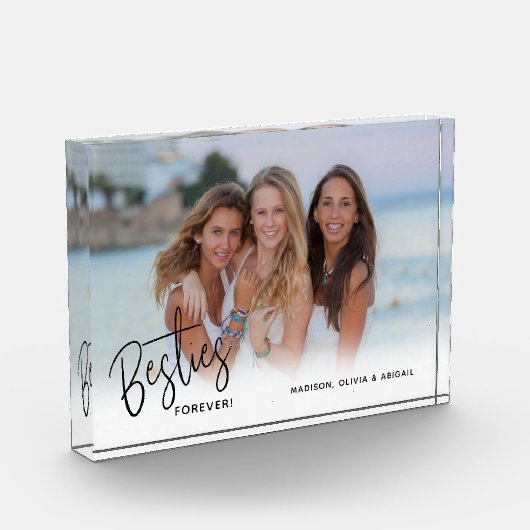 Best Friends Besties Forever Horizontal Foto (Links)