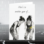 Best Friend's Birthday Humor  Karte