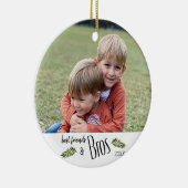 Best Friends & BROS Foto Keramik Ornament (Rechts)