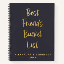 Best Friends Bucket List Adventure Personalisiert