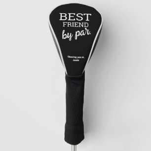 Best Friends by par Moderner Typografie Individuel Golf Headcover