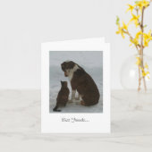 Best Friends Card Karte (Gelbe Blume)