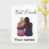 Best Friends Card Karte (Gelbe Blume)