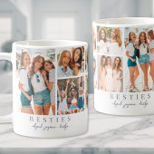 Best Friends Chic Minimalistisch BESTE FREUNDIN Fo Kaffeetasse