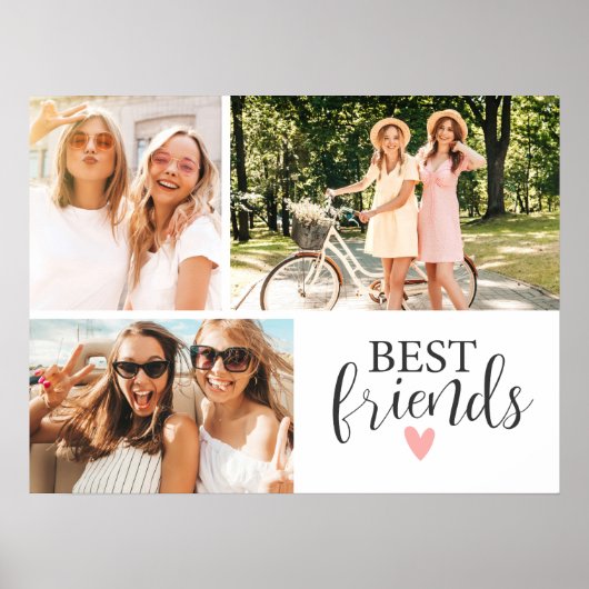 Best Friends Chic Script-Foto Poster (Vorne)