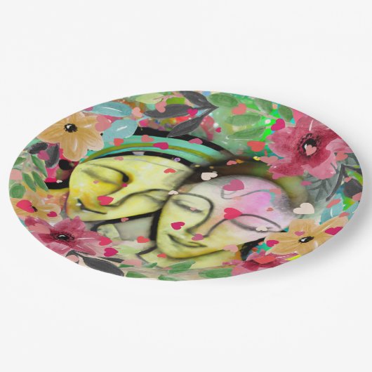 Best Friends Collection Pappteller (Schrägansicht)