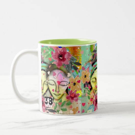 Best Friends Collection Zweifarbige Tasse (Links)