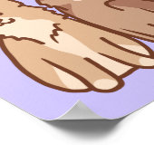 "Best Friends" Corgi Friendship Poster (Ecke)