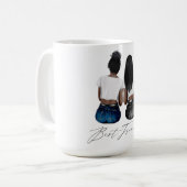 Best Friends Custom Tasse (Vorderseite Links)