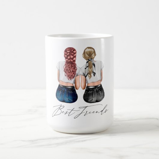 Best Friends Custom Tasse (Mittel)