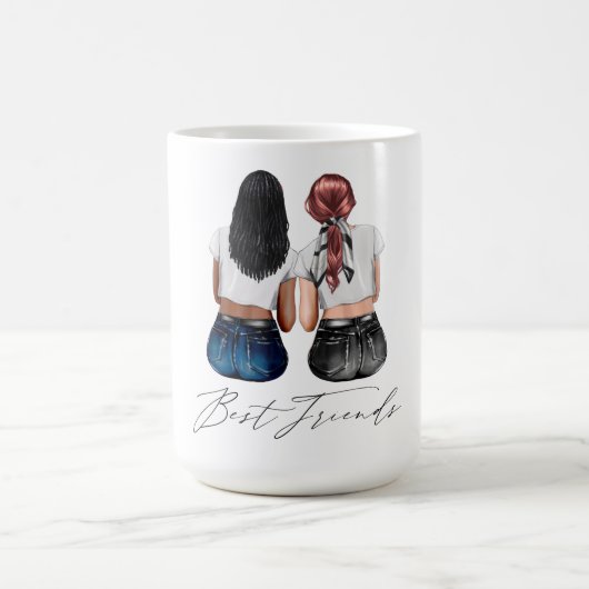 Best Friends Custom Tasse (Mittel)
