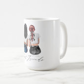 Best Friends Custom Tasse (VorderseiteRechts)