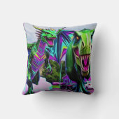 Best Friends - Dragon and Dinosaur Walking Kissen (Rückseite)