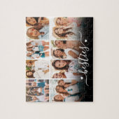 Best Friends Elegant BFF Collage Photo Puzzle (Vertikal)