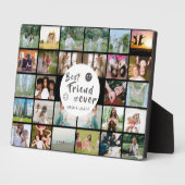 Best Friends Forever 28-Foto Collage Plaque Fotoplatte (Seite)